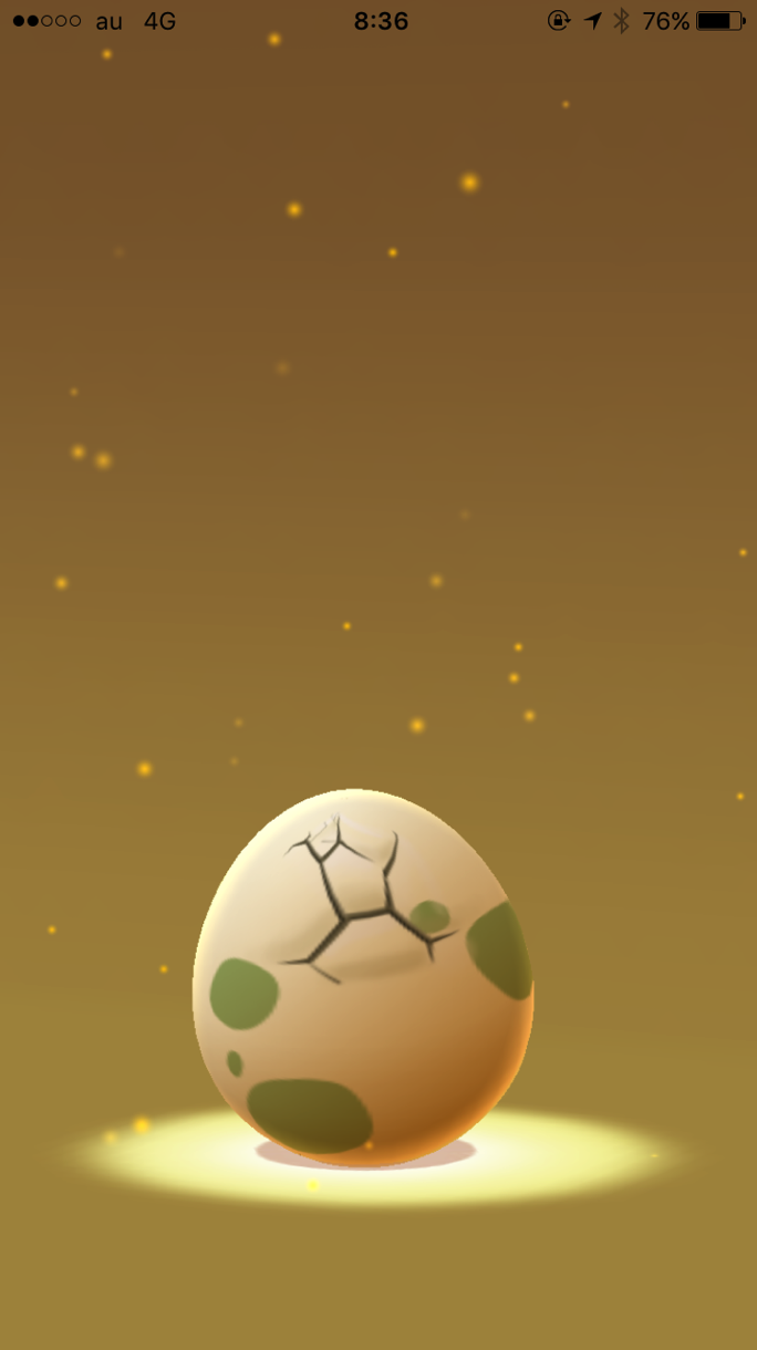 Pokemon go egg incubate