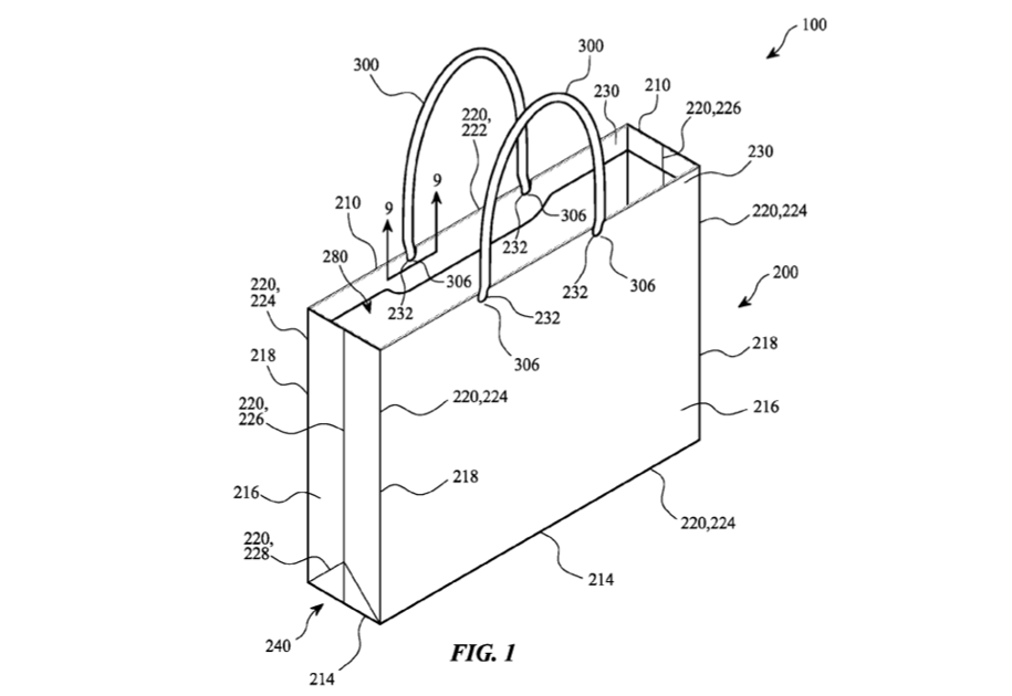 Appleが「紙袋」に関する特許を取得